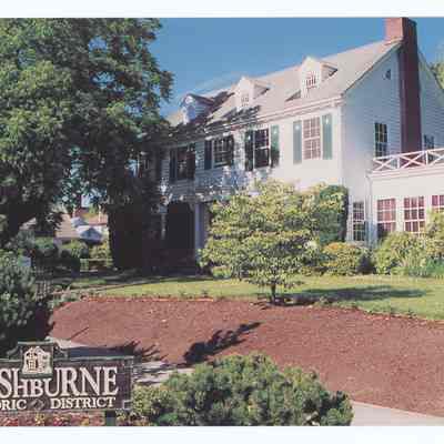 Postcard of the Flanery House, Washburne Historic District, 315 N. Fifth, Springfield