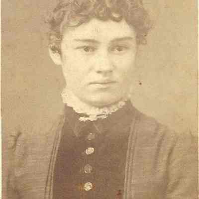 Photograph of Emma Azalea Dodd, circa 1880