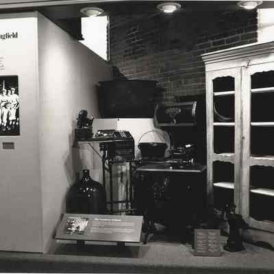 Photograph of Springfield Museum Exhibit after Remodeling, Undated