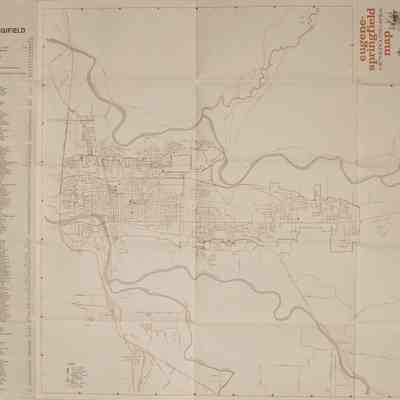 Map of Metropolitan Eugene and Springfield, 1978