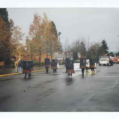 Photograph of the Springfield Christmas Parade, circa 1997