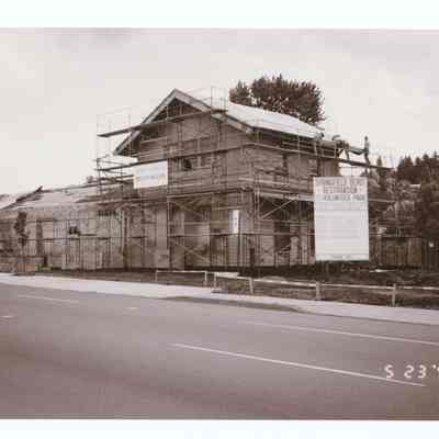 Photograph of the Springfield Depot Restoration Volunteer Park, 1990