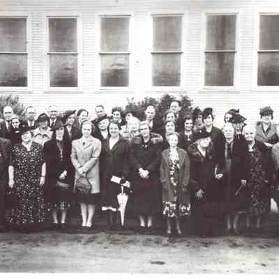 Photograph of Members of the Springfield Christian Church, Springfield, Oregon, circa 1930
