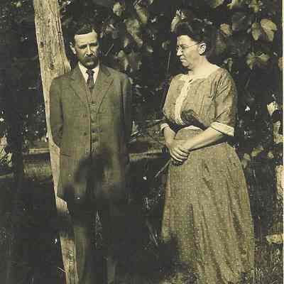 Photograph of Dr. and Mrs. VanValzah