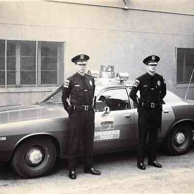 Photograph, Springfield Police Officers and Car, Springfield