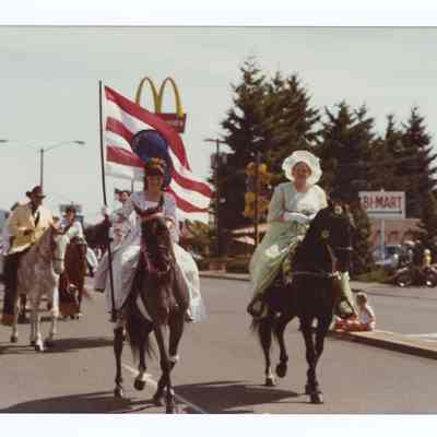 Photograph of a Summer parade, Springfield, circa 1979