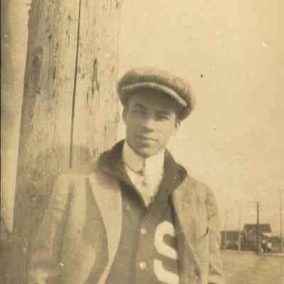 Photograph of an unknown high schooler, Springfield, Oregon