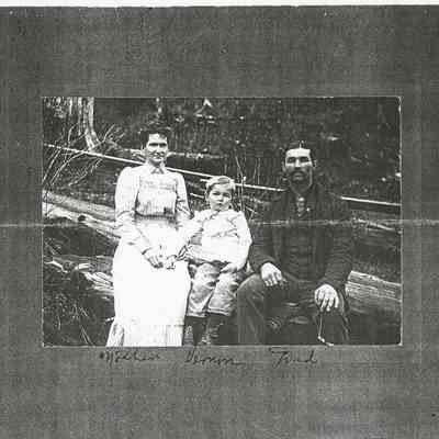 Thomas, Jennie, and Vernon Rathbun