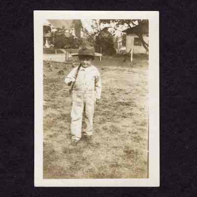 Photograph of Bill Davis Jr., 1930-1940