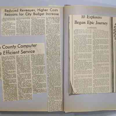 Pages 1380139 newspaper clipping unfolded