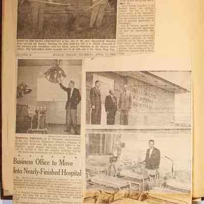 Page 10, unfolded newspaper clippings