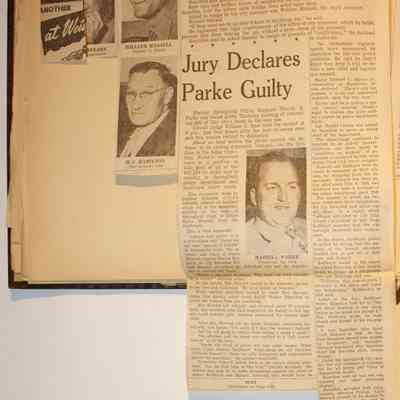 Page 14, unfolded newspaper clippings, part 2