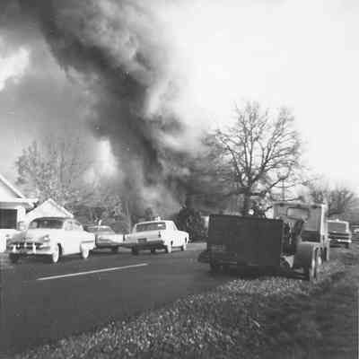 Thurston General Store Fire, 1965