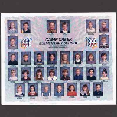 Photograph, Camp Creek Elementary, Grades 1 and 2, 1998-1999.