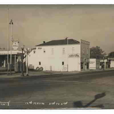 Photograph of Main Street, 3rd to 2nd, Springfield, May 12th 1946