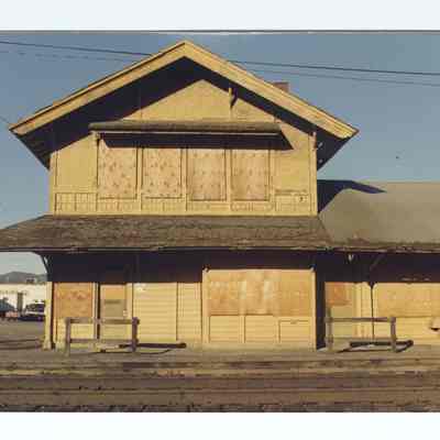 Photograph of the Springfield Train Depot Restoration, circa 1992