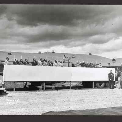 Photograph, McKenzie-Willamette Hospital Opening, circa 1955.