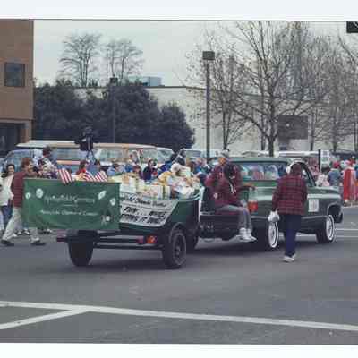 Photograph of the Springfield Christmas Parade, circa 1990