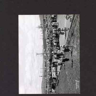 Photograph, Group with band, Date and location unknown.
