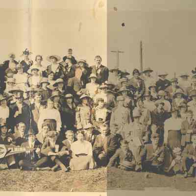 Photograph of Lane County Christian Endeavor Convention Group Photo, 1920