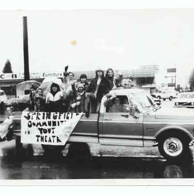 Photograph of the 1981 Christmas Parade, Springfield