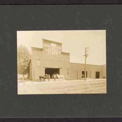 Photograph of Young and Rice Livery Stable, before 1911