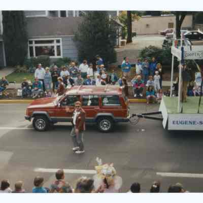 Photograph of the Springfield Fourth of July parade, summer 1992