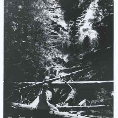 Photograph of Proxy Falls, McKenzie Ranger District, Oregon, 1967