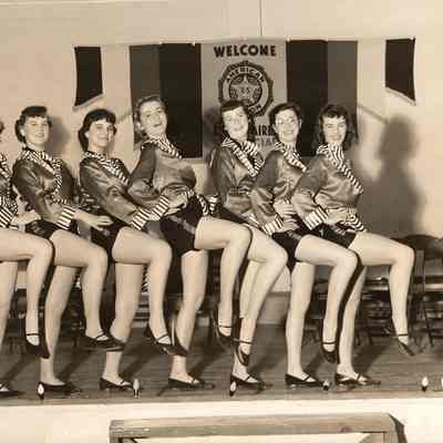 Photograph of American Legion Minstrel Show, 1953