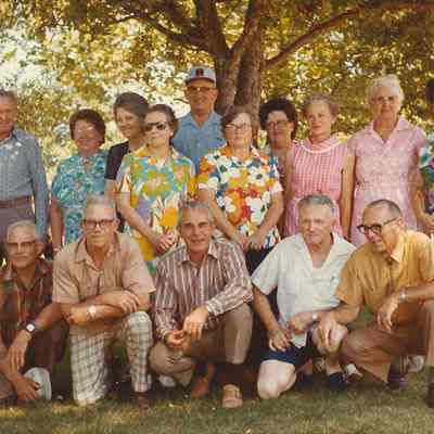 Photograph of Springfield High School Reunion, Willamalane Park, Springfield, Oregon, 1973