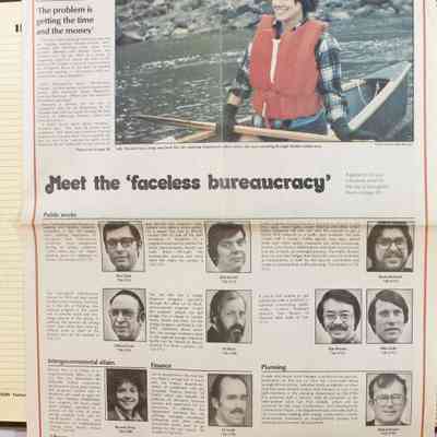 Page 1 (loose newspaper front)