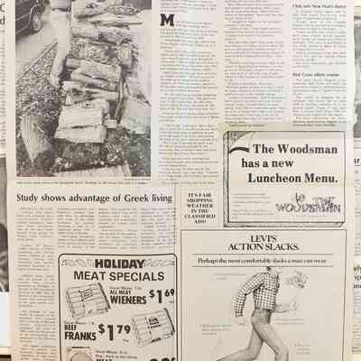 Pages 6-7 (Loose newspaper back)