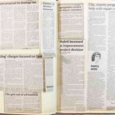 Pages 20-21 (Clippings unfolded)