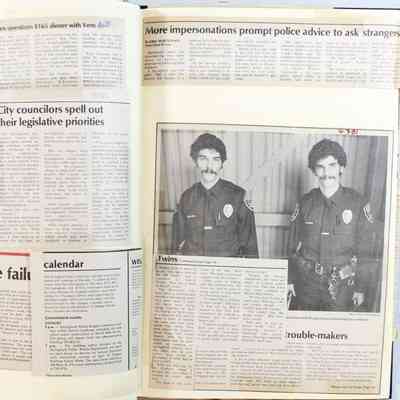 Pages 36-37 (Top clippings unfolded)