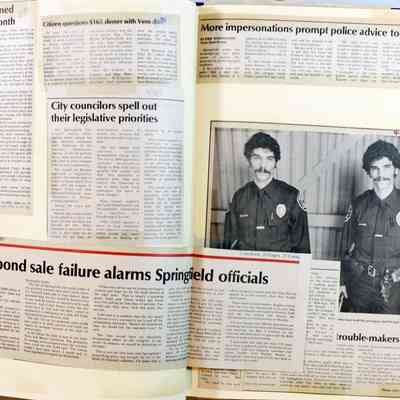 Pages 36-37 (Clippings unfolded)