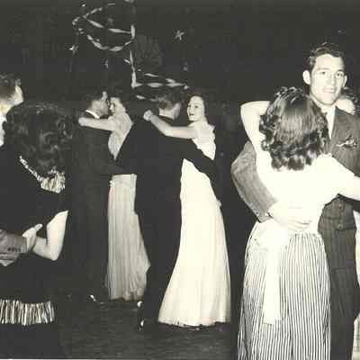 Photograph of Springfield High School formal dance, Springfield, Oregon