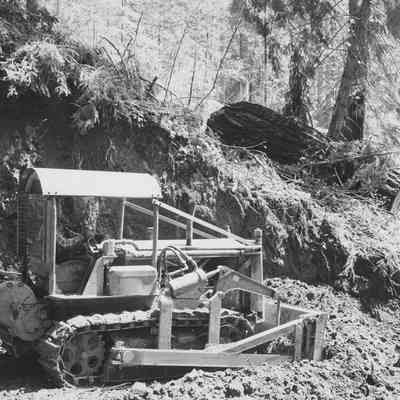 Photograph of Small "Cat" Machine