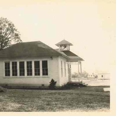 Photograph of Donna school on Donna Road, Mohawk, Oregon