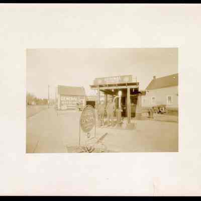 Photograph, Two Men at General Gasoline, Springfield, 1922