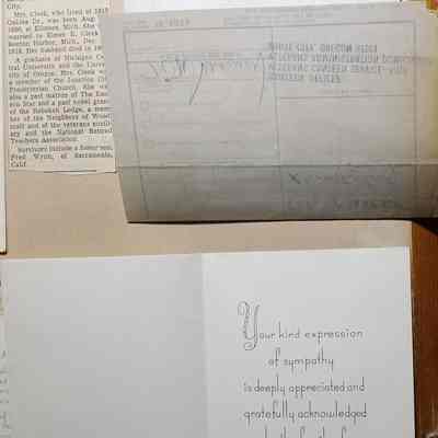 Page 42 card opened