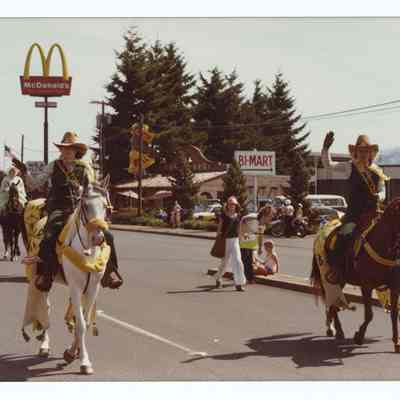 Photograph of the Springfield Fourth of July parade, circa 1979