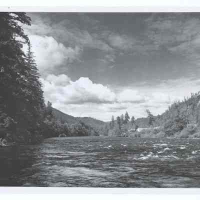 Photograph of the McKenzie River, Oregon, circa 1950