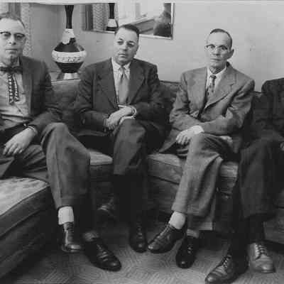 Photograph of Rotary Club members, seated, date unknown