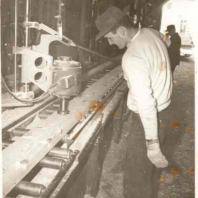 Photograph of Workers in a Mill, Unknown date and location
