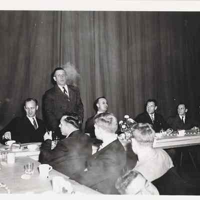 Sports Banquet, Springfield High School, 1940s.