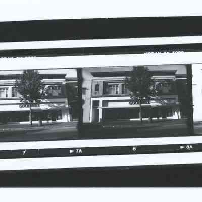2013-003-027_img-003 Contact sheet (negatives envelope 3): Goodwill Main St;