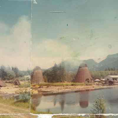 Photograph of Blue River Veneer Mill, Blue River, Oregon, Undated
