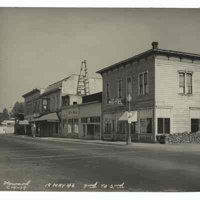 Photograph of Main Street, 3rd to 2nd, Springfield, May 19th 1946