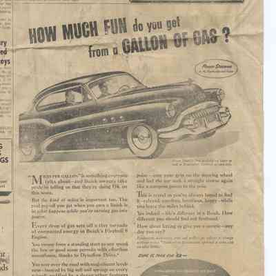 Clippings on Springfield Buick and Scherer family, 1921-2016