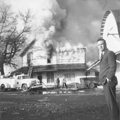 Thurston General Store Fire, 1965